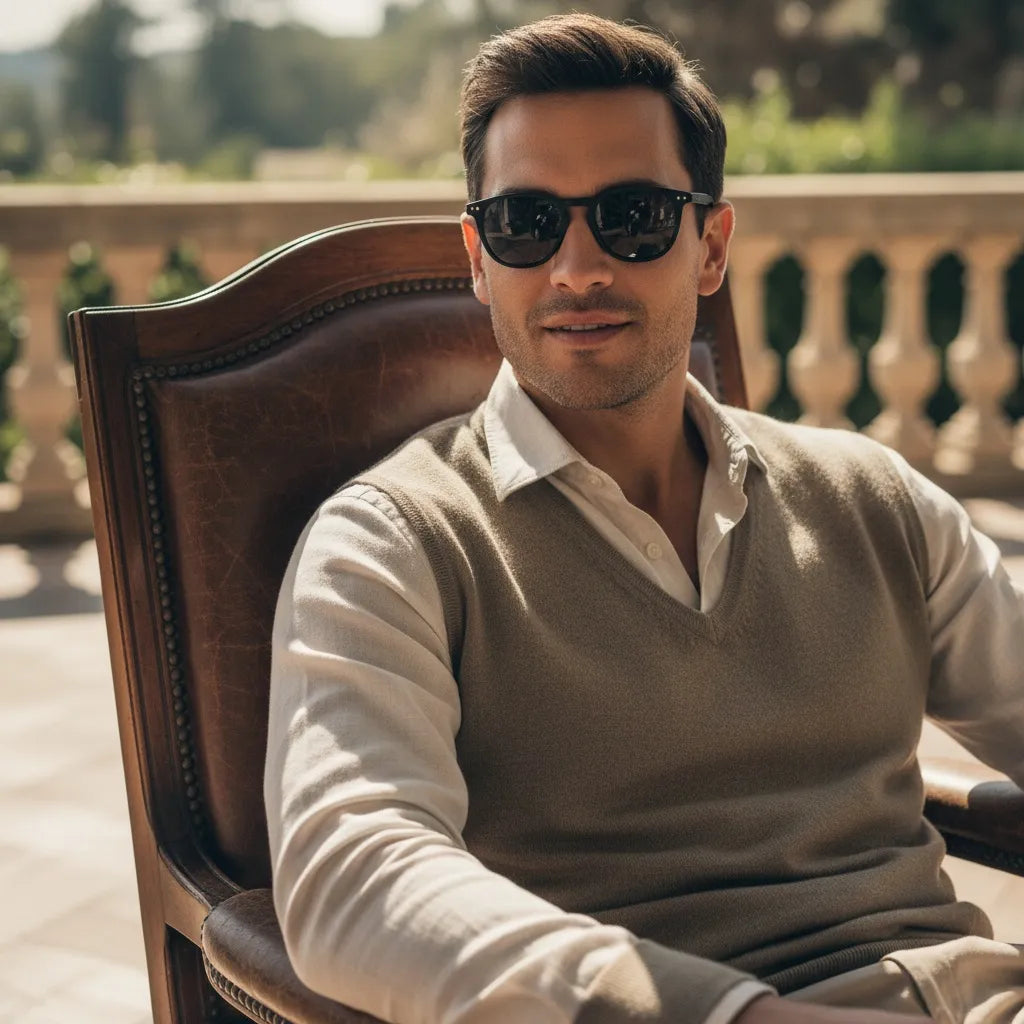 Lunette De Soleil Old Money Homme - old money style