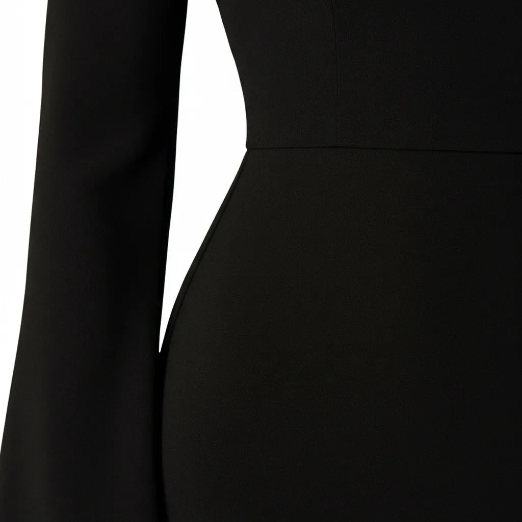 Robe en Soie Noire - My Store